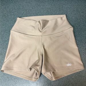 ALO Yoga Women's Gold/Beige Spandex